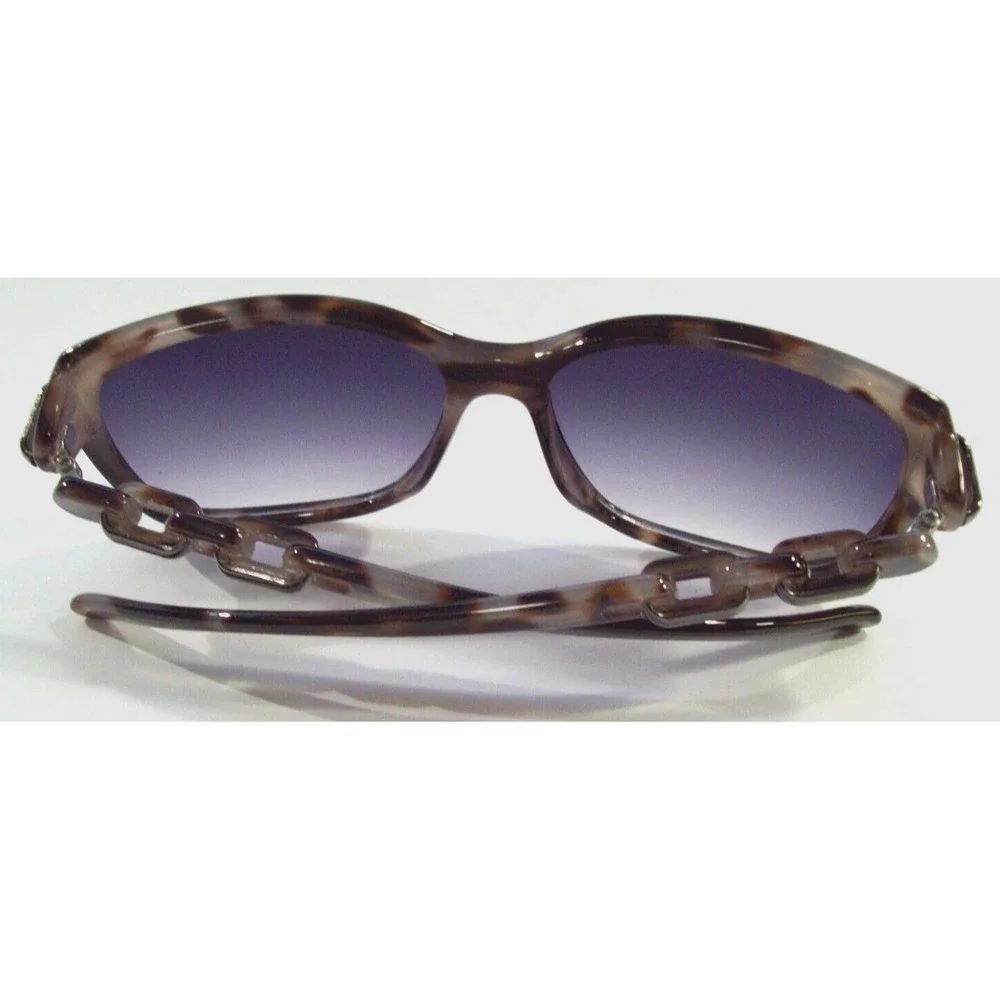 Women's Foster Grant Tortoise Chain Link Sunglasses, SR 43950L